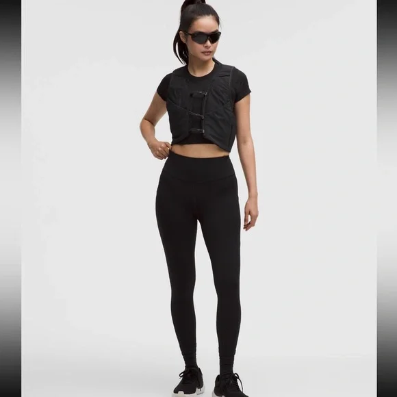 Lululemon Fast and Free High-Rise 7/8 Tight II Nulux 25" Tight size 8 black - Picture 2 of 16